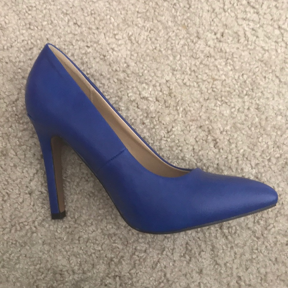 Royal Blue 3 inch heel